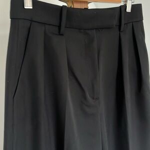 Banana republic Cara black wool-blend trousers